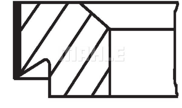 WILMINK GROUP stūmoklio žiedų komplektas WG1256073